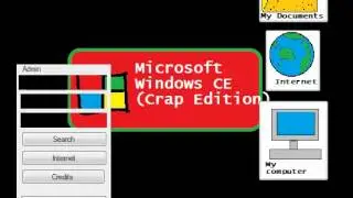 Windows CE(Crap Eddition) funny fake os with download.