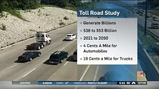 Toll road revenue study results