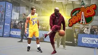 JE COACH UNE LÉGENDE NBA EN FREESTYLE !