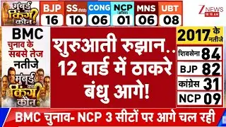 Maharashtra Mahapalika Election Results 2026 LIVE Counting : शुरुआती रुझान में बीजेपी ने पलटी बाजी