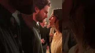 Behind the Scene of a kissing scene