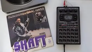 Chopping Vinyl - SHAFT on the Roland SP-404