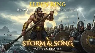 Row for the First Elden Lord War Shanty | Godfrey (Hoarah Loux) | Elden Ring - War Sea Shanty