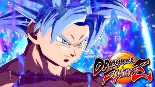 [DBFZ] New UI Goku midscreen ToD combos new patch