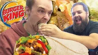 Trying the Whopperito ft. Cheetos Chicken Fries