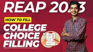 REAP 2023:  How to fill reap 2023 college choice