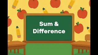 Sum and Difference Song for Kids | Learn Addition & Subtraction Fun!