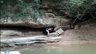 Fishing Leads to Discovery of Cave!