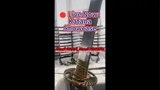 Live Katana Showcase &ndash; Detailing Every Inch of the Blade