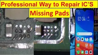 How To Repair Motherboard Missing/Damage Pads