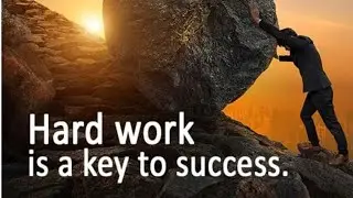 strong 💪 Motivational video aboute The importance of hard work and its role in 👍achieving ✨success ✨