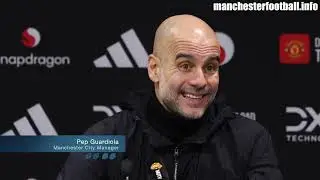 Today is simple, Man Utd was better than Man City and you have to accept it - Pep Guardiola
