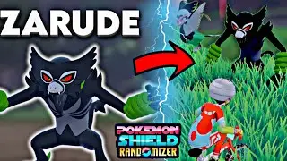 I CAUGHT ZARUDE THE MYTHICAL LEGENDARY POKEMON🔥POKEMON SWORD AND SHIELD RANDOMIZER #20