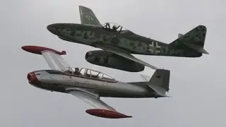 [4K] Me 262 & HA-200 Flying Display | Hahnweide Oldtimer Fliegertreffen 2025