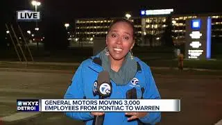 GM moving 3,000 employees from Pontiac to Warren