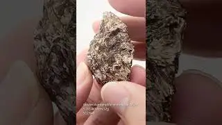 Golden Astrophyllite on Feldspar from Russia AS59