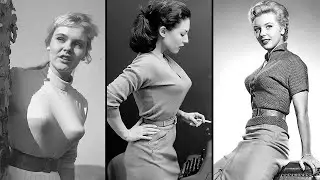 Редкие подлинные фотографии странного модного тренда, определившего моду 1950-х годов.