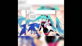 Sega Siblings- short ver (Sonic Comic Dub) #sonicthehedgehog #sonic  #shadowthehedgehog #sega #miku