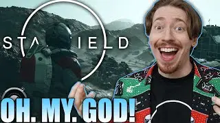 STARFIELD GAMEPLAY LOOKS AMAZING - My Raw Reactions