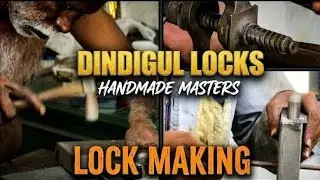  Lock Making. പൂട്ട് നിർമ്മാണം🔒🔑 Dindigul Tamilnadu. #dindigul #lock #tamilnadu #key 
