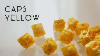 Caps yellow Typing Sounds & Review