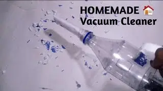 HOW to MAKE🔧 a Vacuum Cleaner ||using Bottle||