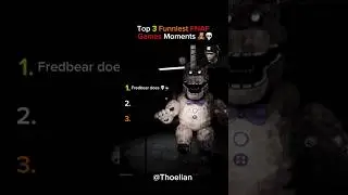 ITop 3 Funniest FNAF Game Moments 🧸💀 Freddy goes Crazy 😭💀