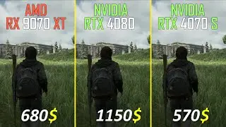 RX 9070 XT vs RTX 4080 vs RTX 4070 SUPER Test at 1440P and 4K