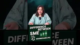Difference Between SME IPO vs Main Board IPO #smeipo #ipoalert