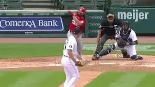 Tyler alexander poncho a 9 bateadores consecutivos #MLB