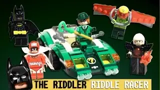 The Riddler Riddle Racer - LEGO Batman Movie set (Item 70903) stop motion build