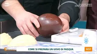 Come si prepara un uovo di Pasqua - UnoMattina 01/03/2024