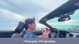 Untitled Song by Taehyung(BTS V) (Lyric Video) &ndash; From thv instagram story &lsquo;ARMY I love you&rsquo;