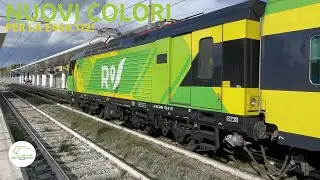 [4K60FPS] LA SECONDA E464 PER LA REGIONE LAZIO NEI NUOVI COLORI DEL 