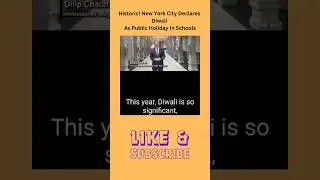 NewYork Declares Diwali as Public Holiday I #newyork #shorts #diwali #joebiden #news #usa #usanews