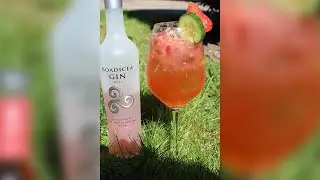 Boadicea Gin Rosa 'Strawberry Rose' cocktail