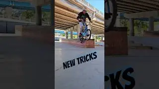 Learning new BMX tricks 🤘😎 #skatepark #bmx #sendit #bike #tricks