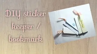 DIY Sticker Keeper / Bookmark | SHINee fan made stickers @ dreamandhopehm