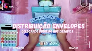 #PARTE 17 | COLOCANDO DINHEIRO NOS DESAFIOS + BUDGET BINDER + CASH STUFFING + FICHARIO AZUL