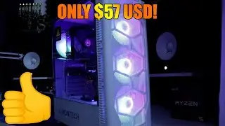 Montech X1 White ATX Mid-Tower Case , Great Budget Case. Review  ONLY $57 USD