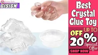 Transparent Slime Toys Crystal Glue | Best Fluffy Putty Cloud Slime Kid Toy 2020