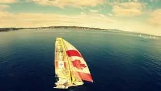 Cattle Point Skiff Pro Aerial Shoot. 10 28 13 HD Edited & stabilized