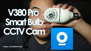 Умная камера видеонаблюдения V380 Pro Bulb