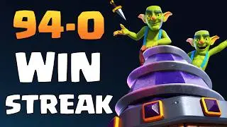 I WON 94 Matches in a Row in Clash Royale
