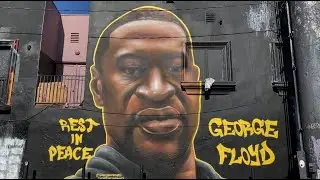 EMSSTREETART 9 : BLACK LIVES MATTER MURALS ON MELROSE