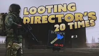 Looting Director's Office on Customs 20 Times | Escape From Tarkov