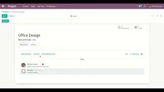 Project Chatter | Odoo App Feature | #odoo  #project #odooapps #messaging #chatter