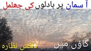 Gaon me Dekha Khobsorat Mnzar || Peaceful Village Life || Village Stars with Mama ||