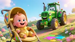 Llama Paints the Sky Pink 🎨🦙 Fun Kids Song | Creative Learning Adventure