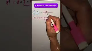 Calculate the factorial | Mathematics | #harvard #maths #mathstricks #education #shortsvideo #shorts